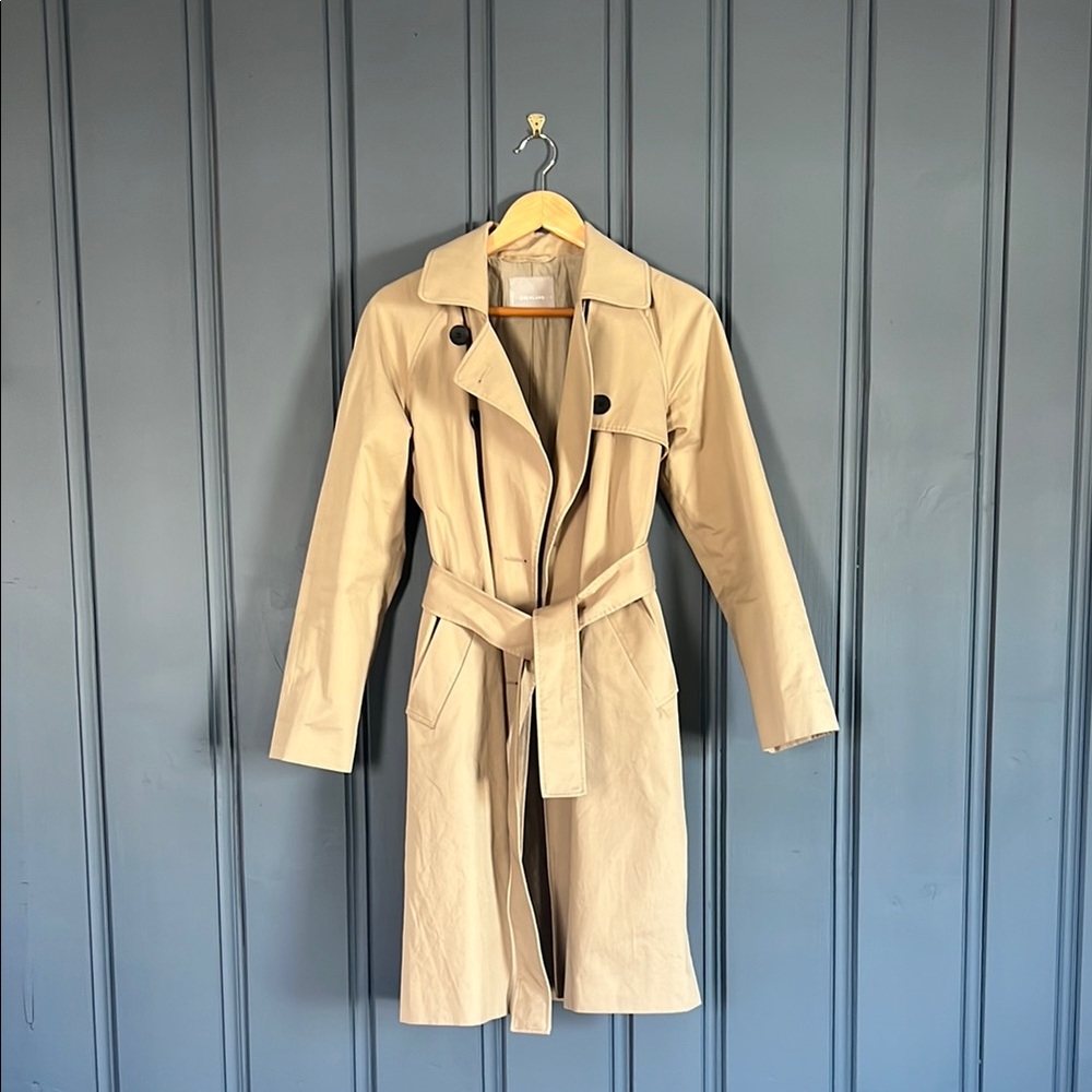 Everlane Women's Tan Khaki Trench Coat , Small